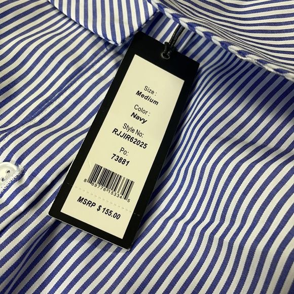 Romeo and Juliet Off Shoulder Stripe Romper Medium - Picture 3 of 6